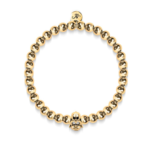 Vader | 18 Karat Gold | Kristall-Charm-Armband