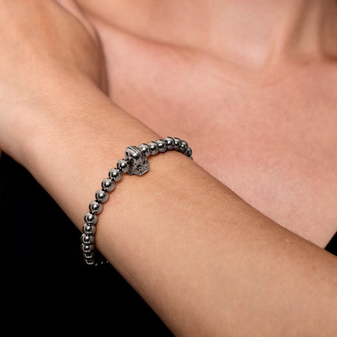 Vader | Silber | Kristall-Charm-Armband