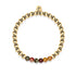 Wild | 18 Karat Gold | Roter Picasso-Jaspis | Edelstein-Ausdrucksarmband