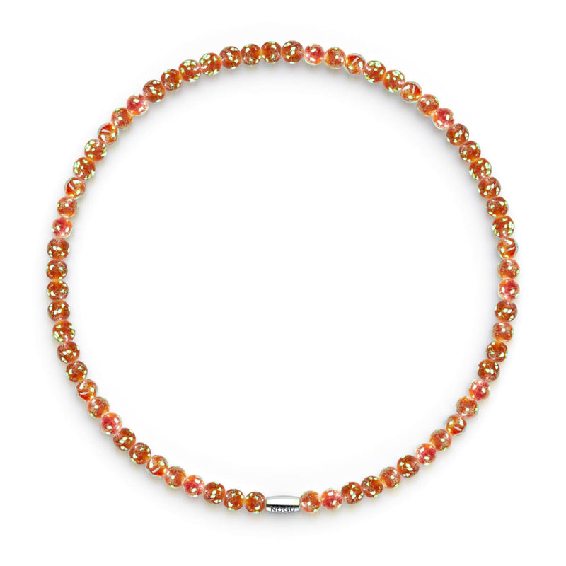 Rubin | 925er Sterlingsilber | Firefly-Glasumhüllung