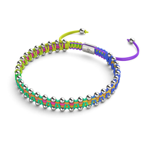 Silber x Spectrum | Freundschafts-DOT-Armband