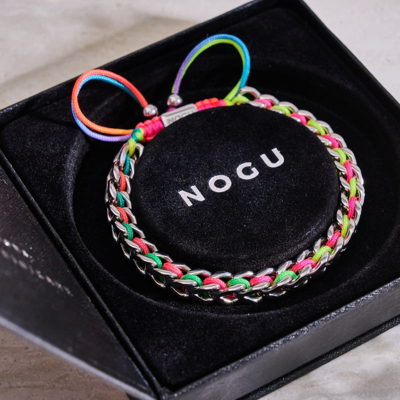 Spectrum x Silber | Gaia Weizenkettenarmband