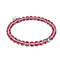 Blutmond | Silber | Galaxie Glasperlenarmband