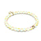 Sonnenstrahl | 925er Sterlinggold Vermeil | Galaxie-Glasperlenarmband