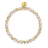Terra | 925er Sterlinggold Vermeil | Galaxie-Glasperlenarmband