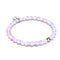 Ultraviolett | 925 Sterling Silber | Galaxie Glasperlenarmband