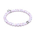 Ultraviolett | 925 Sterling Silber | Galaxie Glasperlenarmband