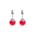 Blutmond | 925er Sterlingsilber | Galaxie-Glas-Ohrstecker