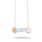 Howlith | Gold | Edelstein-Halskette