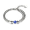 Lapis x Silber | Edelstein-Kettenarmband