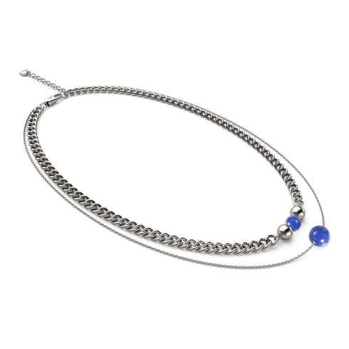 Lapis x Silber | Edelsteinkette