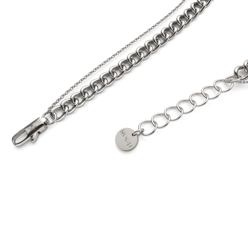 Roter Jaspis x Silber | Edelsteinkette