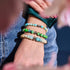 Amazonien | Silber | Edelstein-Kieselstein-Armband
