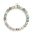 Amazonien | Silber | Edelstein-Kieselstein-Armband