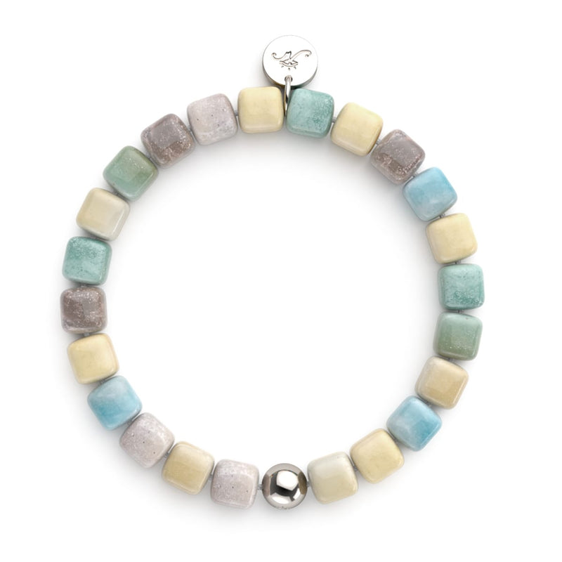 Amazonien | Silber | Edelstein-Kieselstein-Armband