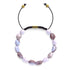 Botswana-Achat | Gold | Edelstein-Kiesel-Makramee-Armband