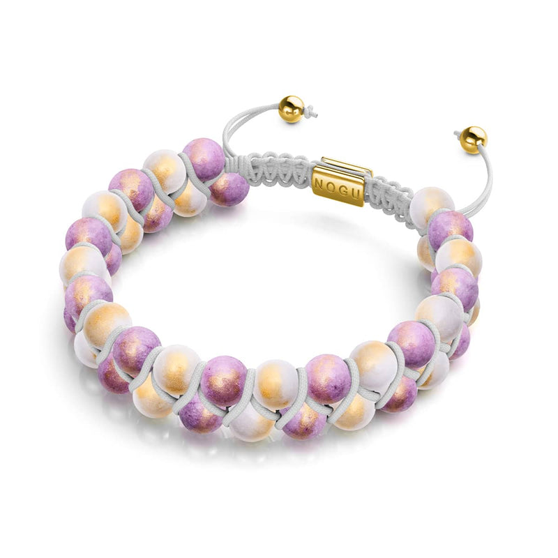 Passionsfrucht | 18 Karat Gold x Jade | Vitalitätsarmband