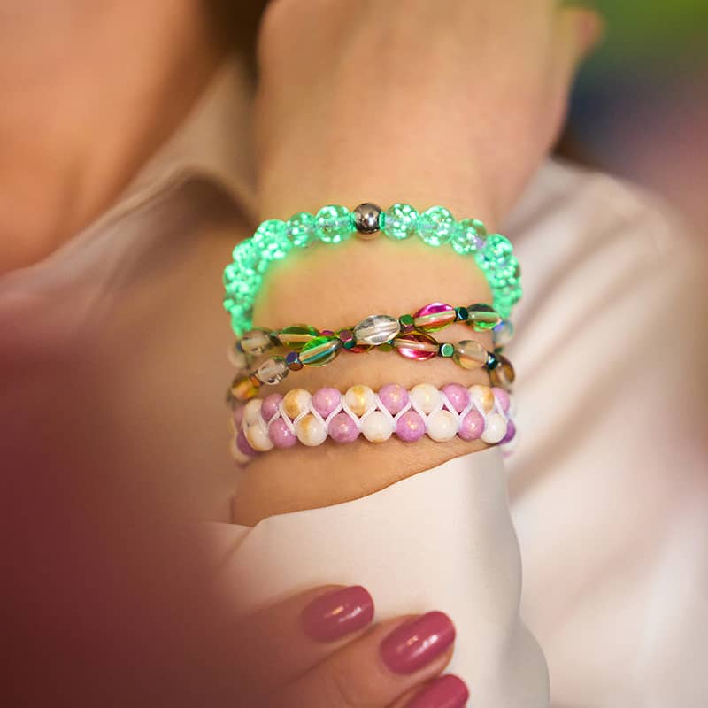 Passionsfrucht | 18 Karat Gold x Jade | Vitalitätsarmband