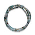 Blaue Jade | 925er Sterlingsilber | Edelstein-Wrap