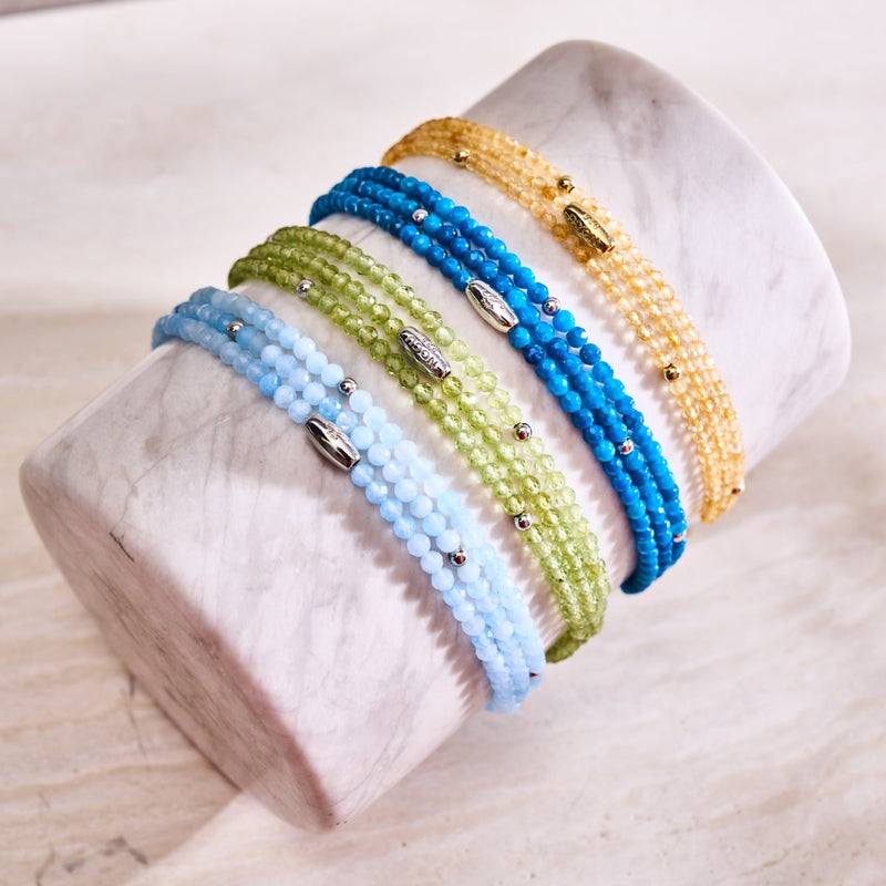 Citrin | Gold Vermeil | Edelstein-Wrap