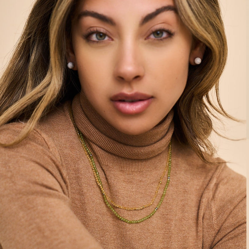 Citrin | Gold Vermeil | Edelstein-Wrap