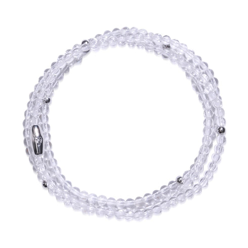 Bergkristall | 925er Sterlingsilber | Edelstein-Wrap