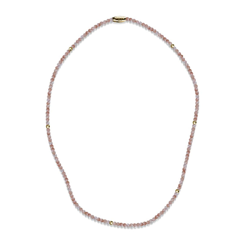 Cremefarbene Jade | 925er Sterlinggold Vermeil | Edelstein-Wrap