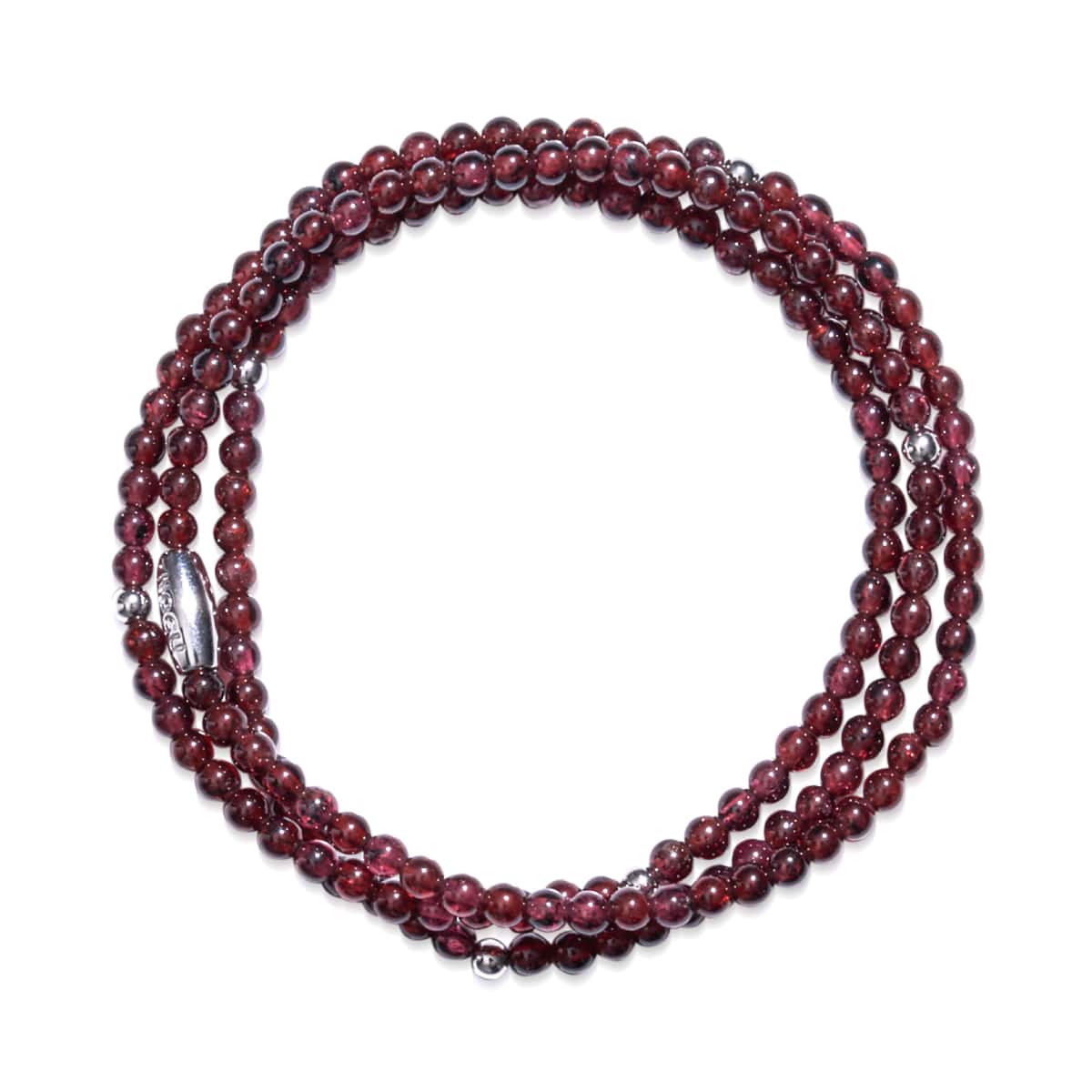Granat | 925er Sterlingsilber | Edelstein-Wrap