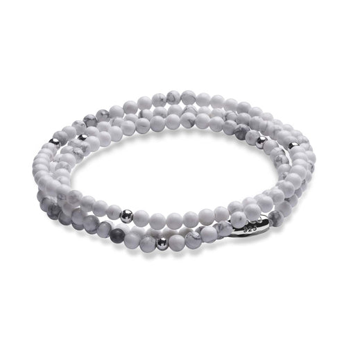 Howlith | 925er Sterlingsilber | Edelstein-Wrap