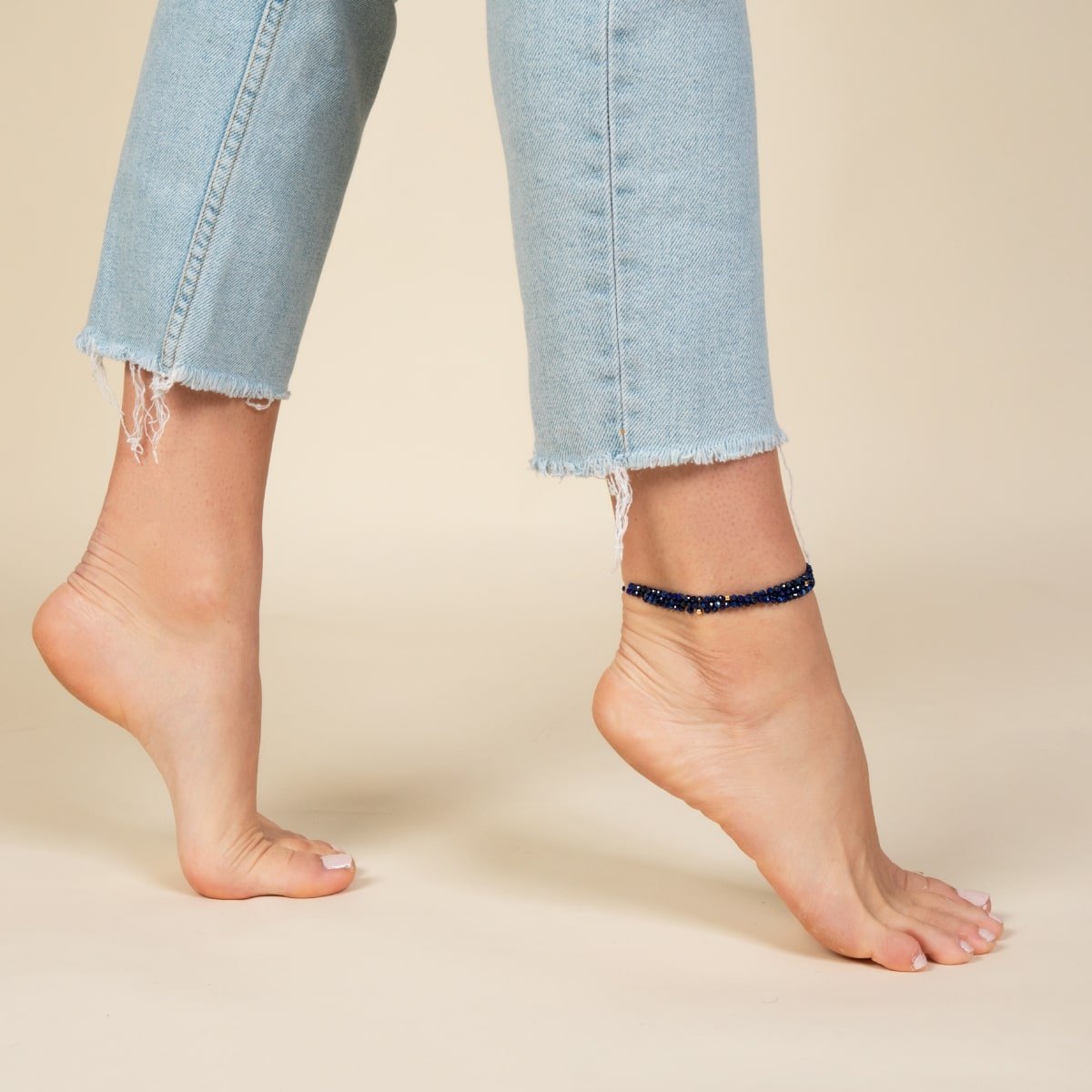 Lapis | 925er Sterlinggold Vermeil | Edelstein-Wrap