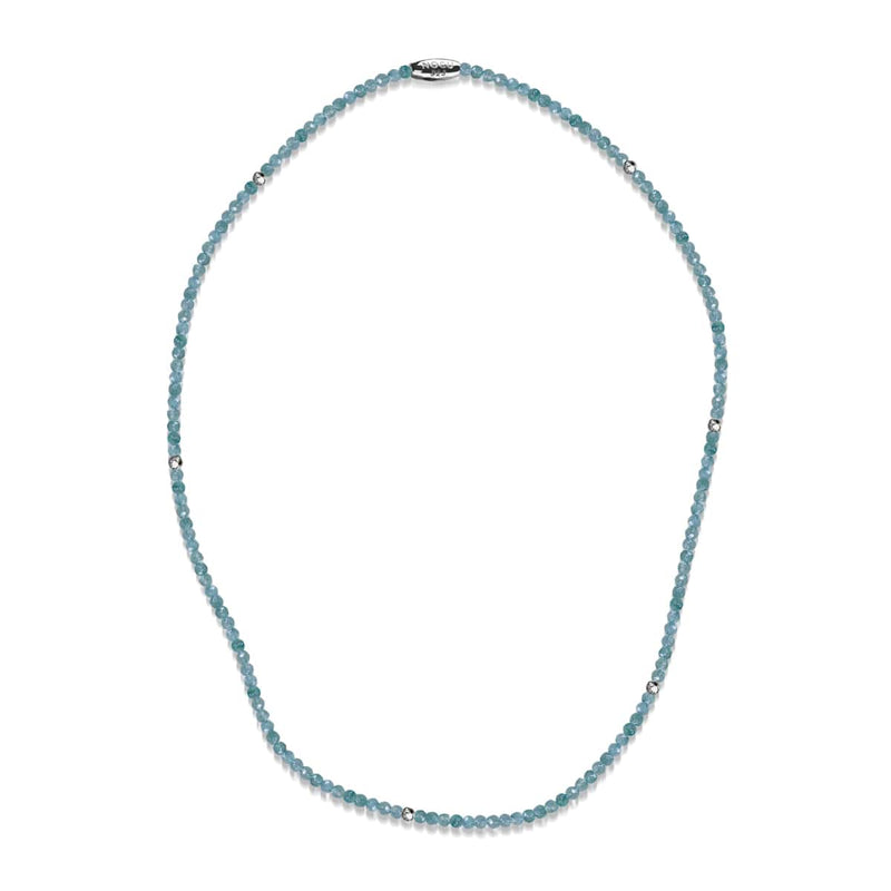 Hellblaue Jade | 925er Sterlingsilber | Edelstein-Wrap
