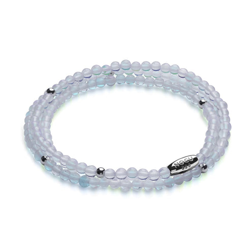 Opal-Mondstein | 925er Sterlingsilber | Edelstein-Wrap