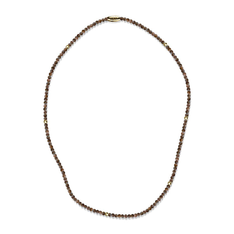 Bildjaspis | 925er Sterlinggold Vermeil | Edelstein-Wrap