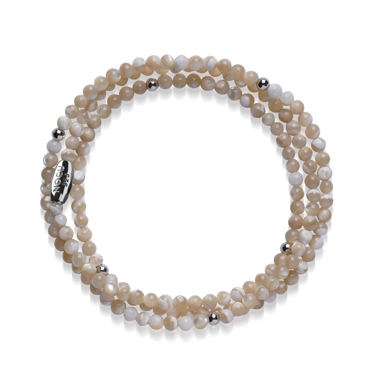 Popcorn-Jaspis | 925er Sterlingsilber | Edelstein-Wrap