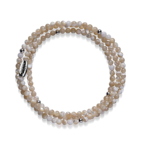 Popcorn-Jaspis | 925er Sterlingsilber | Edelstein-Wrap