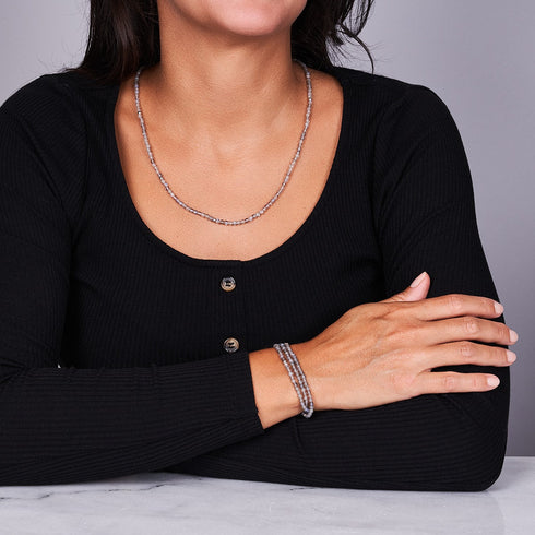 Spektrolith | 925er Sterlingsilber | Edelstein-Wrap