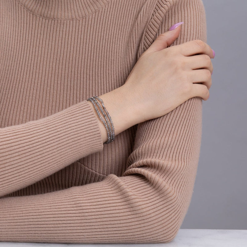 Spektrolith | 925er Sterlingsilber | Edelstein-Wrap