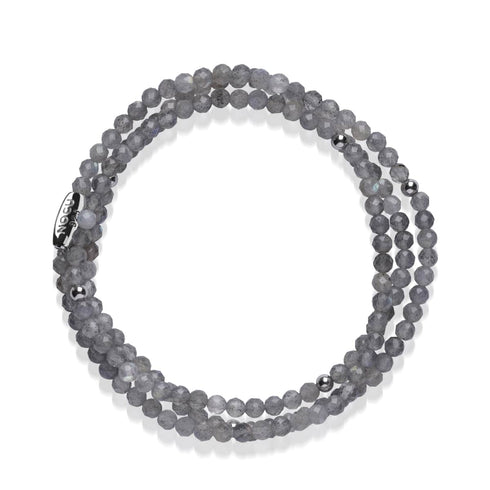 Spektrolith | 925er Sterlingsilber | Edelstein-Wrap