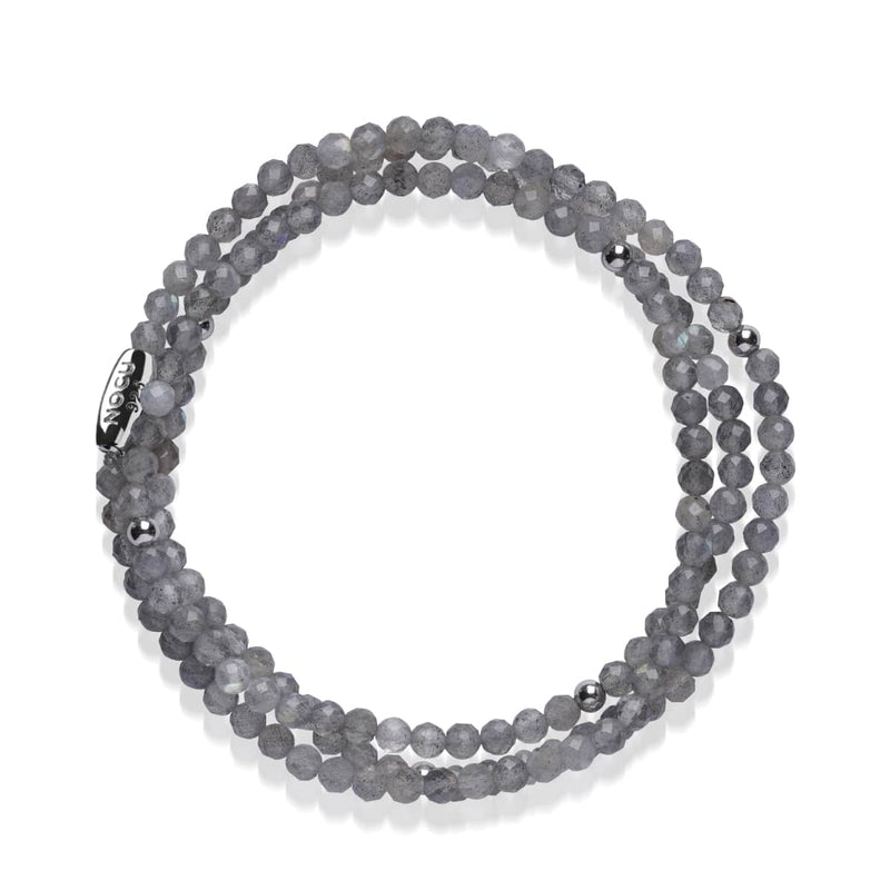 Spektrolith | 925er Sterlingsilber | Edelstein-Wrap