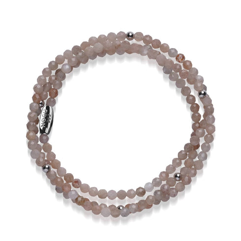 Sonnenstein | 925er Sterlingsilber | Edelstein-Wrap