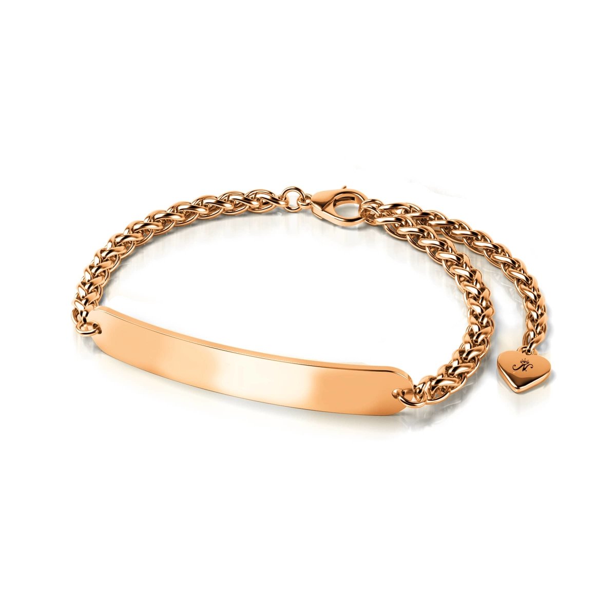 18 Karat Roségold | Vergoldetes Stabarmband