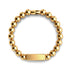 Gold | Vergoldetes Barrenarmband | Deluxe