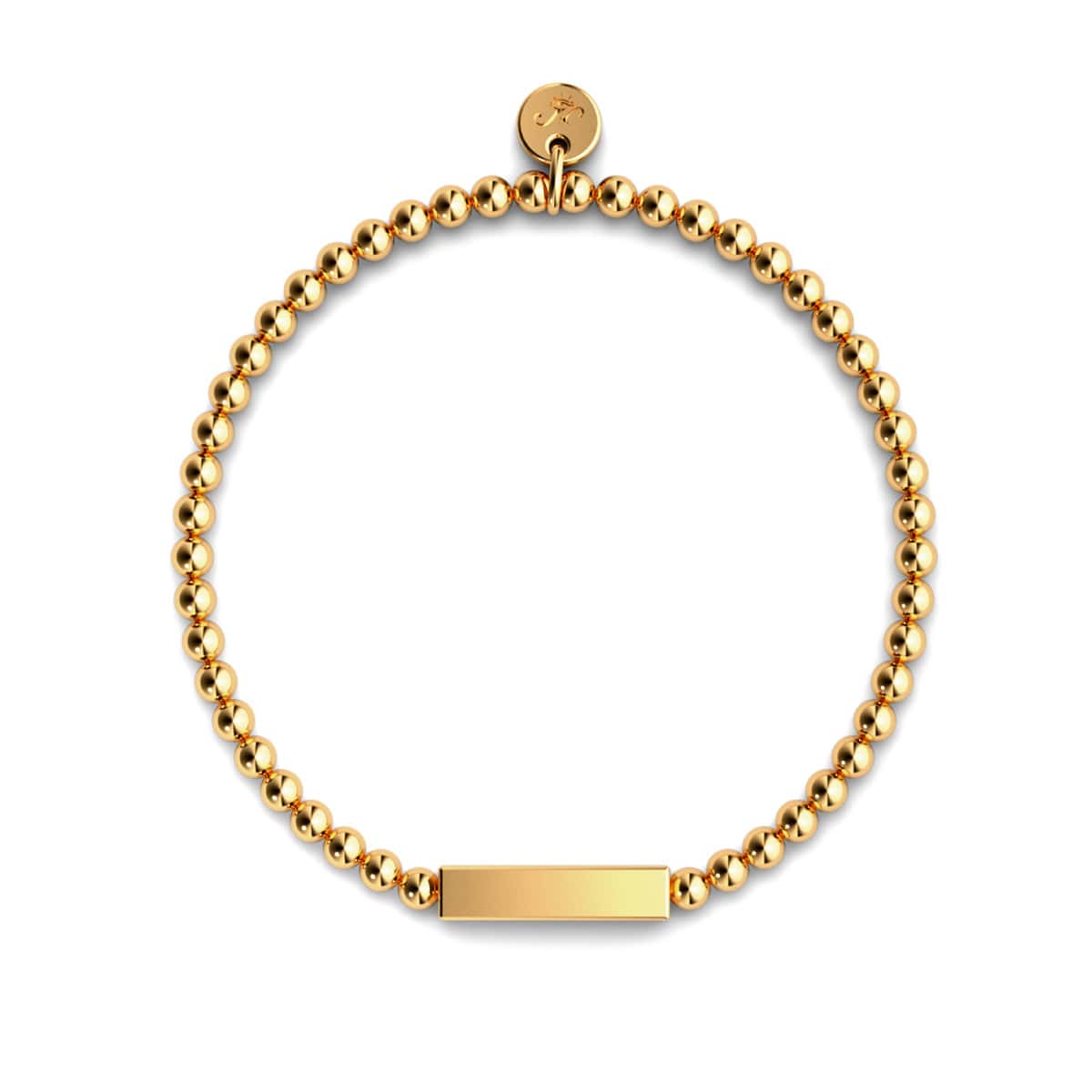 Gold | Vergoldetes Stabarmband | Mini