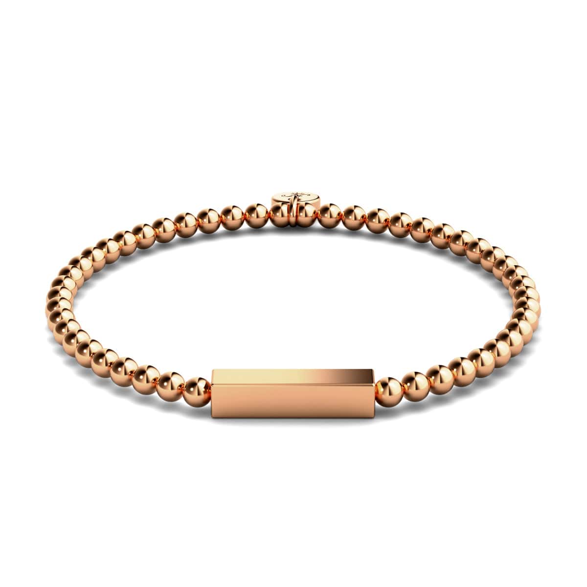 Roségold | Vergoldetes Stabarmband | Mini