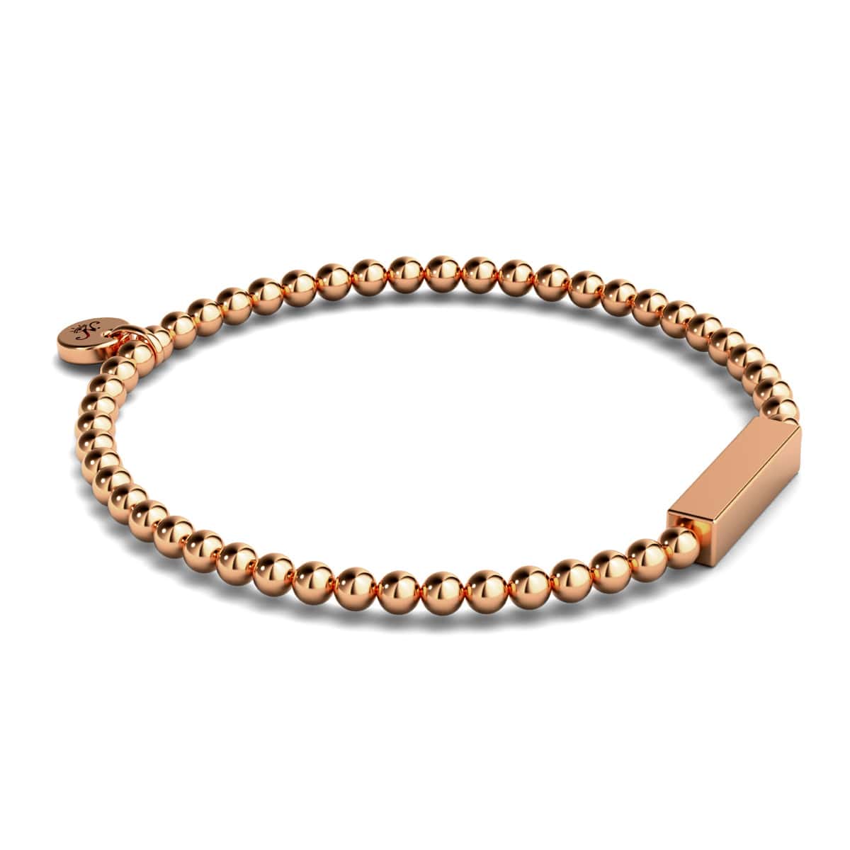 Roségold | Vergoldetes Stabarmband | Mini