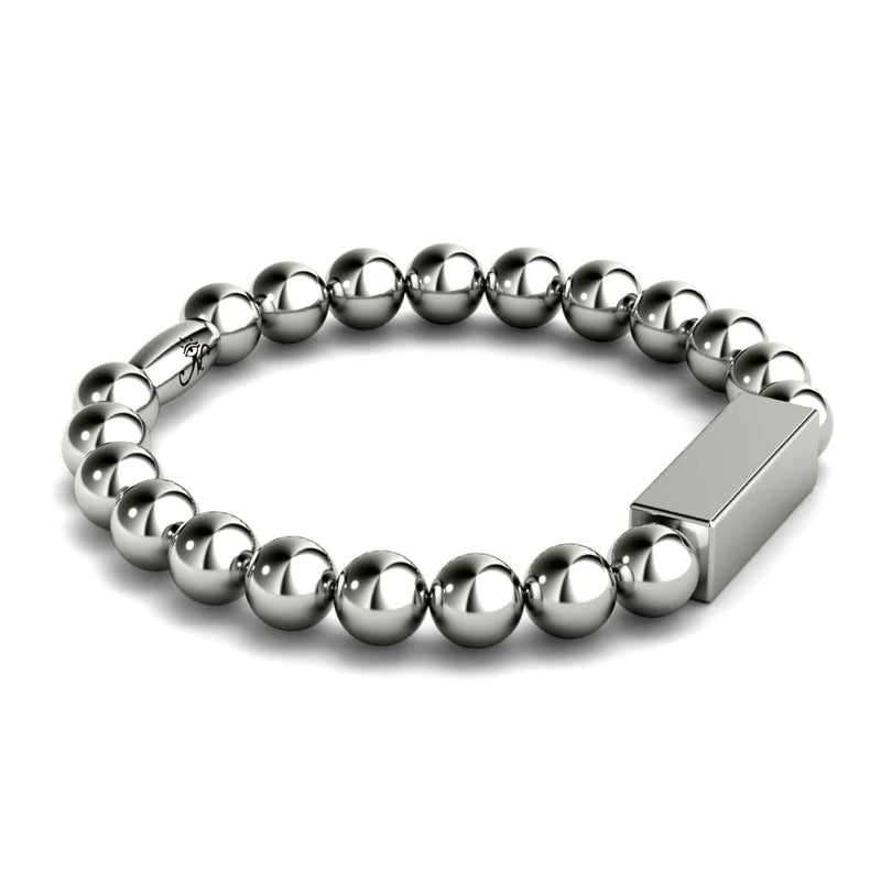 Silber | Vergoldetes Stabarmband | Deluxe