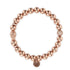 18 Karat Roségold | Vergoldetes Buddha-Armband