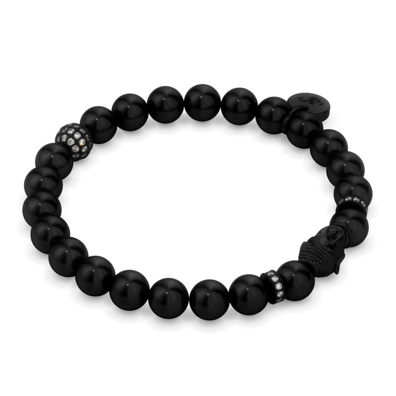 Rotguss | Vergoldetes Buddha-Armband