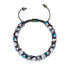 Mattes Einhorn Chrom x Weiß | Glitzerglas Doppelarmband