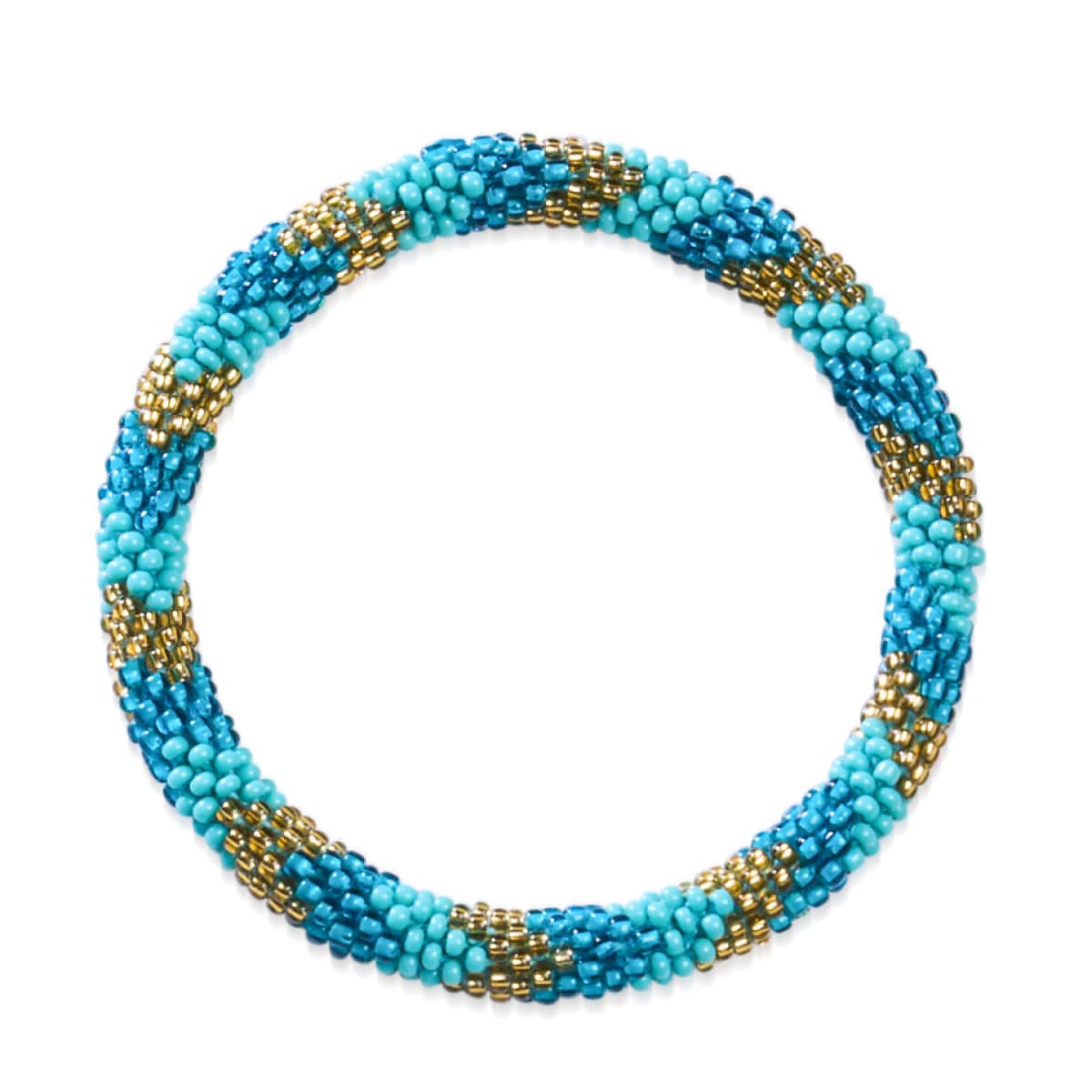 Amphitrites Unterwassergarten | Himalaya-Glasperlenarmband